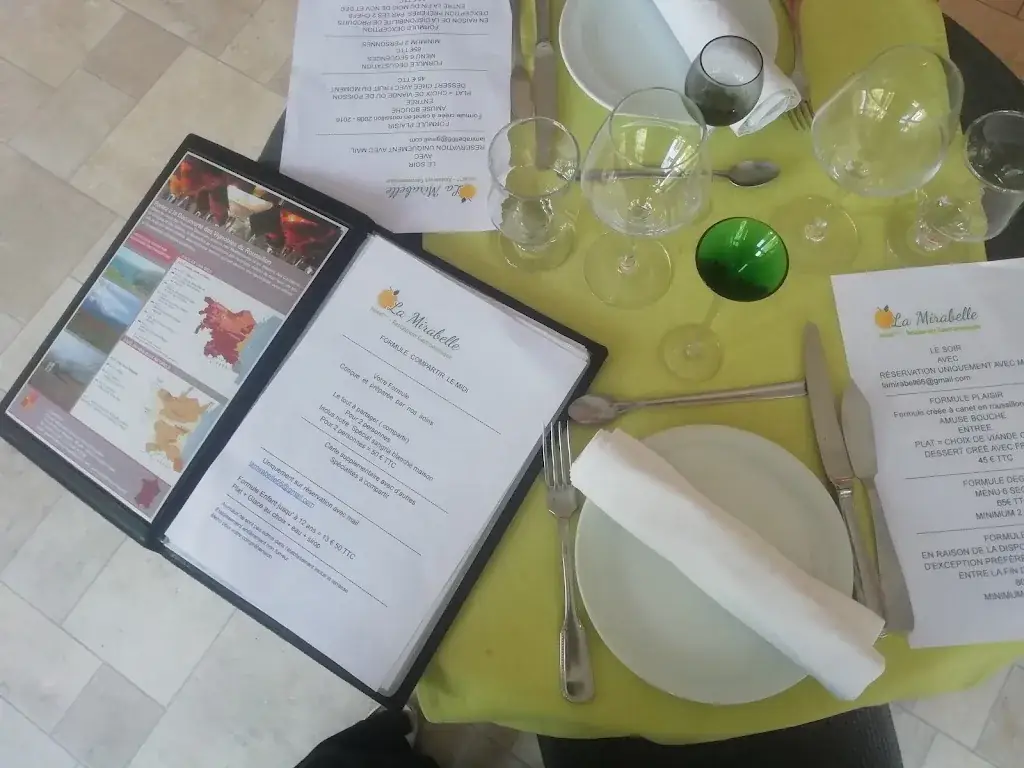 Menu_La Mirabelle-Casteil /Restaurant Gastronomique_Casteil_immagine_3