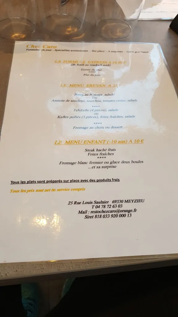 Menu_Restaurant Chez Caro_Meyzieu_image_3