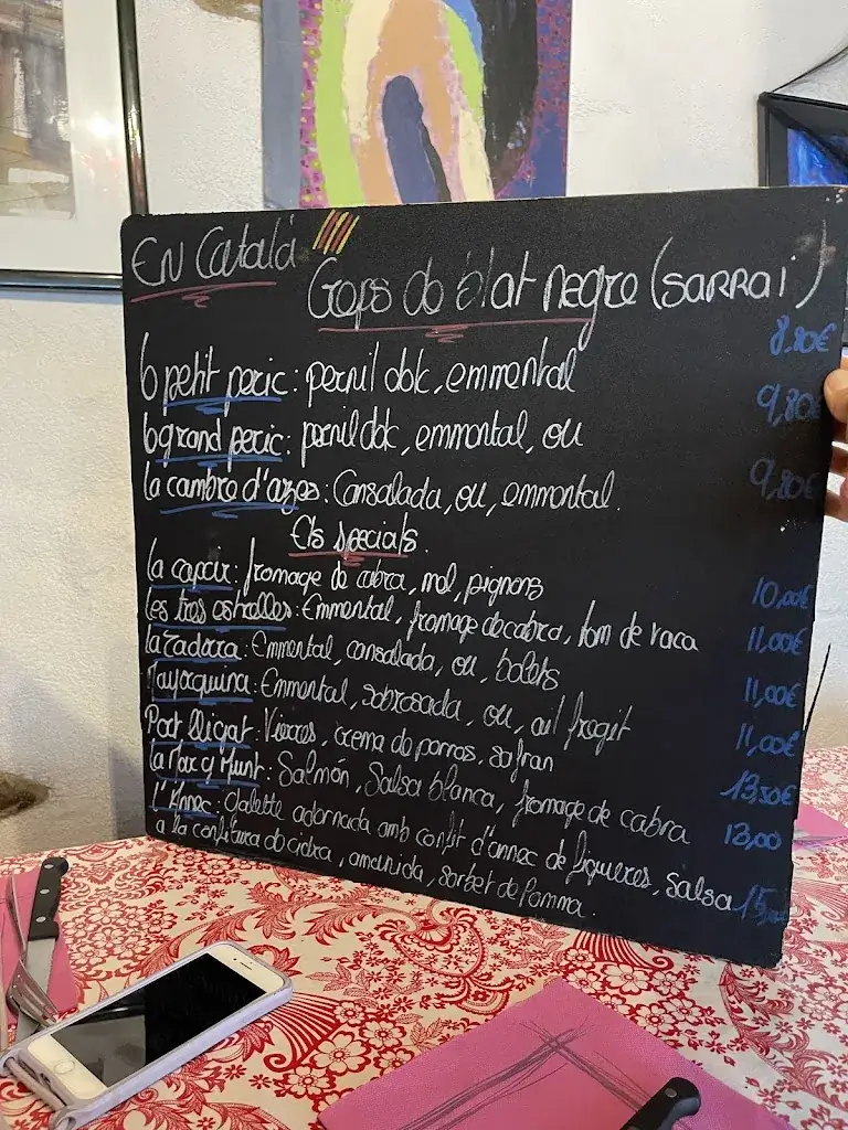 Menu_La Forge d'Auguste - Restaurant Villefranche De Conflent_Villefranche-de-Conflent_image_2