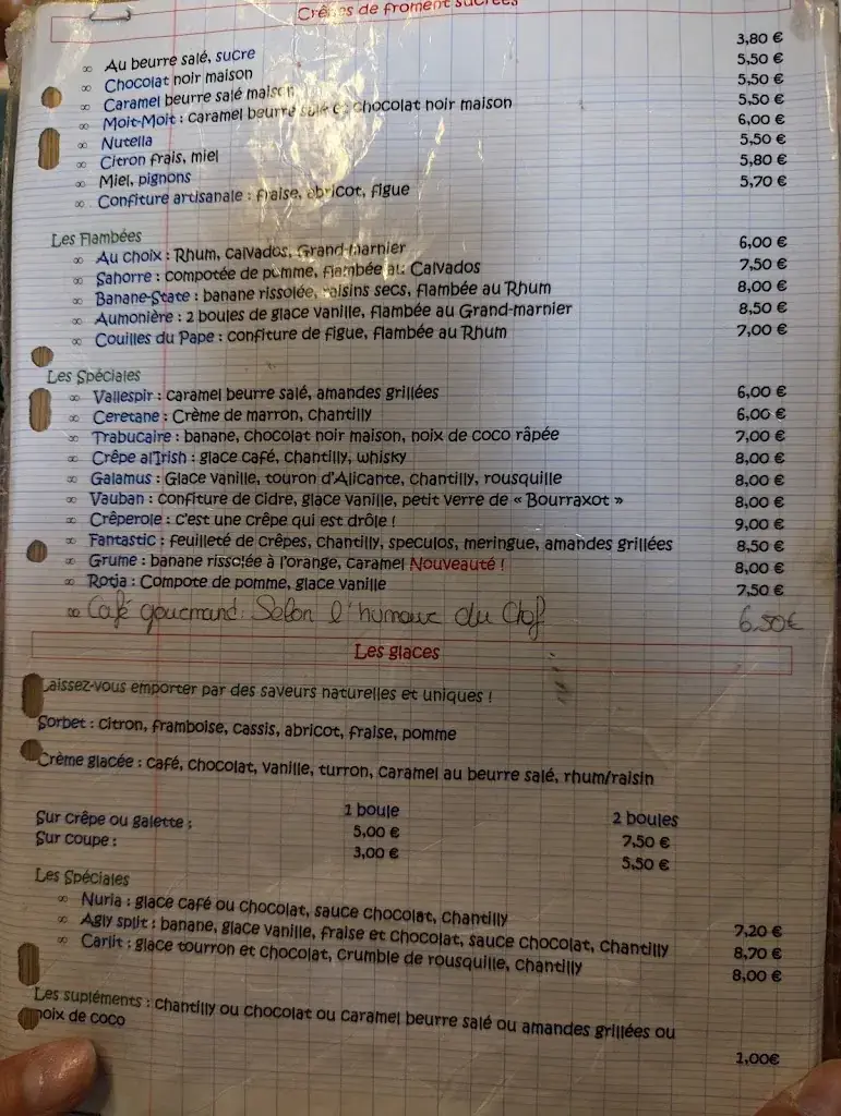 Menu_La Forge d'Auguste - Restaurant Villefranche De Conflent_Villefranche-de-Conflent_image_3