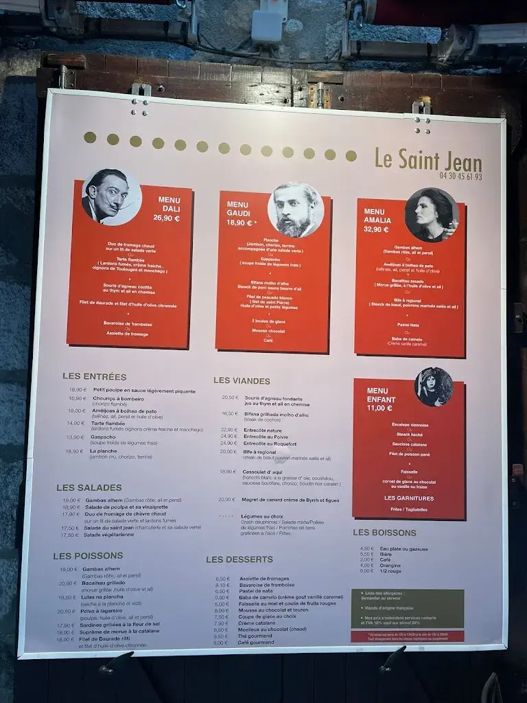 Menü_Le Saint Jean_Villefranche-de-Conflent_Bild_2
