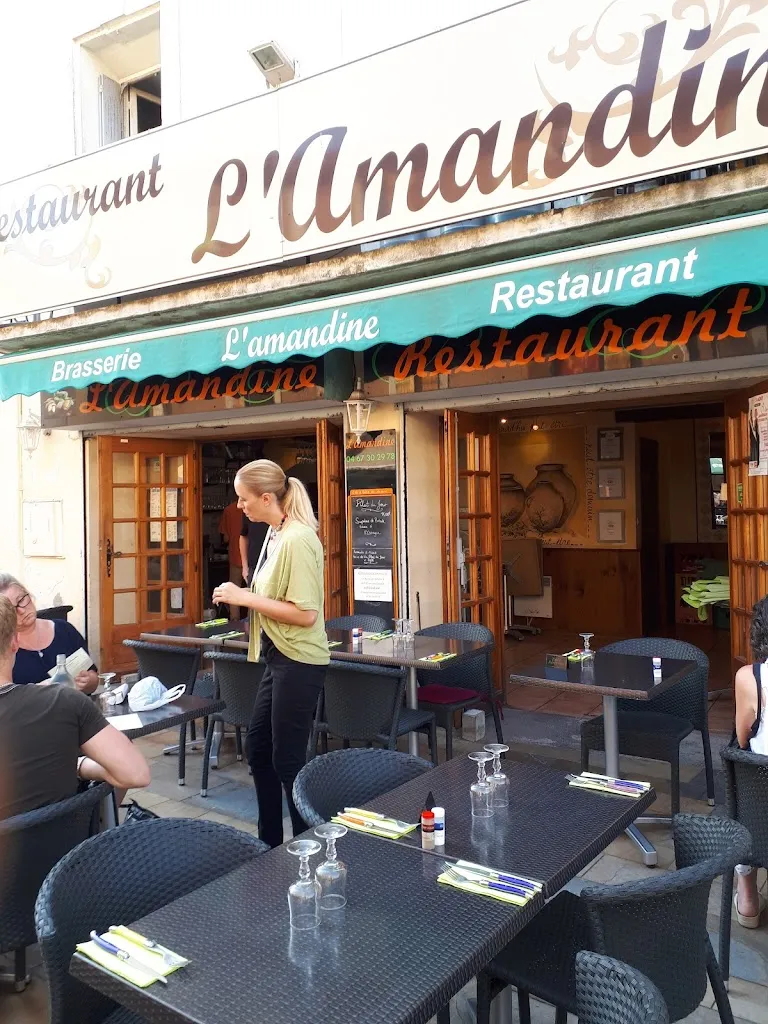 L'Amandine restaurante en Vias
