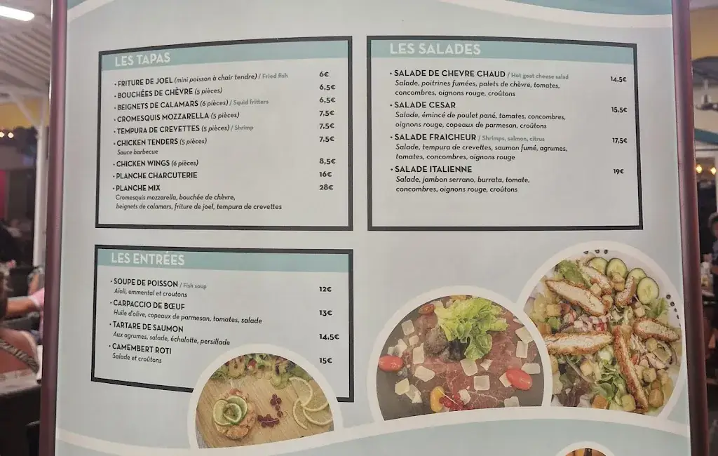 Menu_La brasserie Vias-plage_Vias_image_1