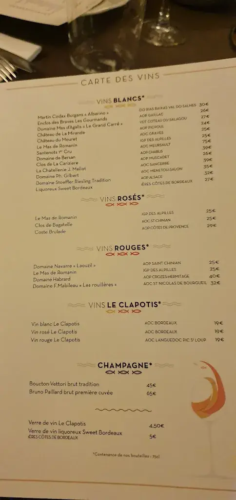 Menu_Villa Clapotis_Toulouse_image_2