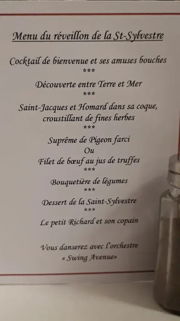 Menu_Hôtel Restaurant Le Tivoli_Vic-en-Bigorre_image_1