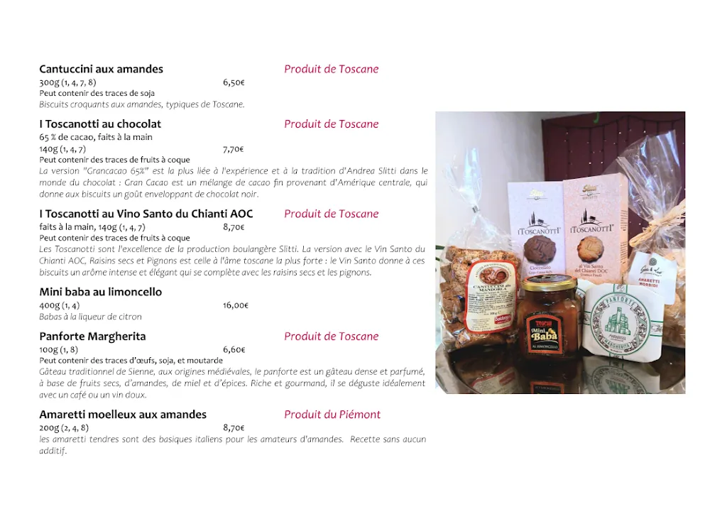 Menu_A Casa Ra Nonna - Épicerie italienne et Pizzeria_Vic-en-Bigorre_image_4