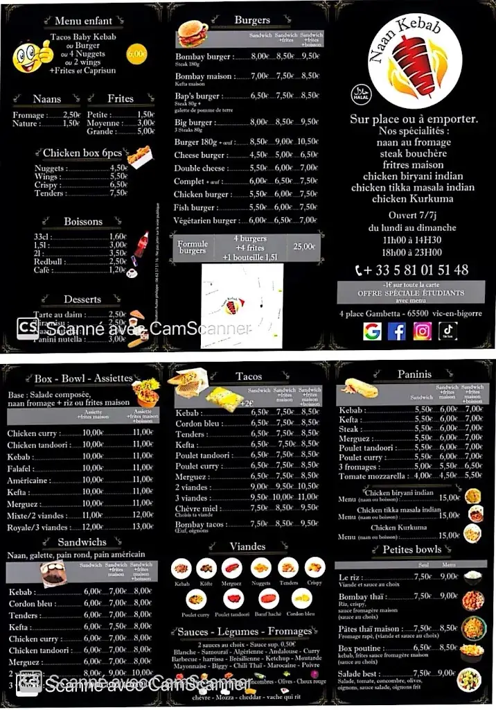 Menu_Naan kebab_Vic-en-Bigorre_image_2