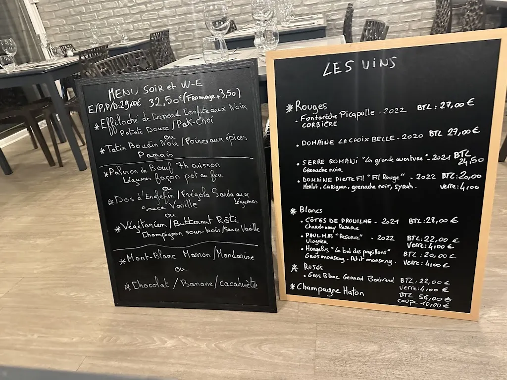 Menü_La petite plume_Villefranche-de-Lauragais_Bild_2