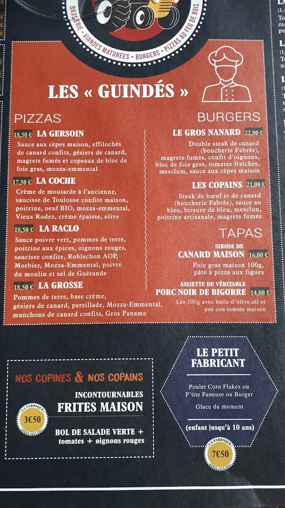 Menu_Le Billot de Léon - Restaurant Burgers Grill Pizzas_Villefranche-de-Lauragais_imagen_3