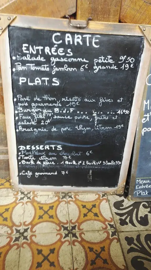 Menu_Le Bistrot d'en Face_Vic-Fezensac_image_3