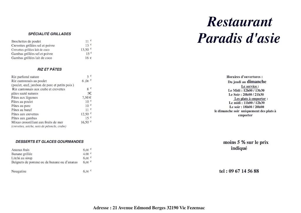Menu_Paradis d'Asie_Vic-Fezensac_image_2
