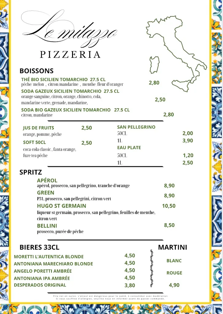 Menu_Le Milazzo_Villemoustaussou_immagine_2