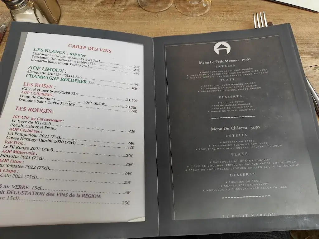 Menu_Le Petit Marcou_Carcassonne_image_4
