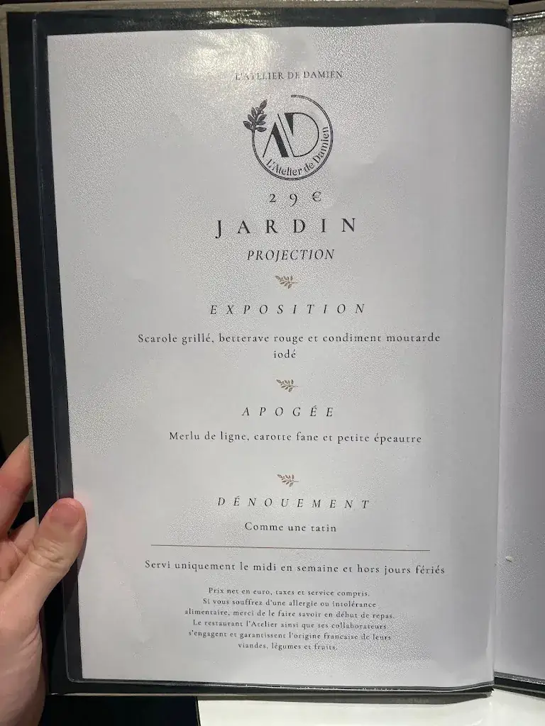 Menu_L'Atelier de Damien_Villefranche-de-Rouergue_image_1