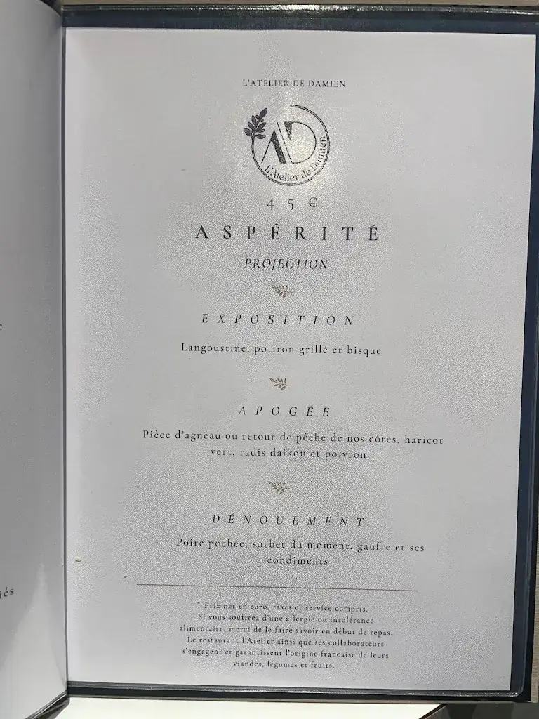 Menu_L'Atelier de Damien_Villefranche-de-Rouergue_image_3