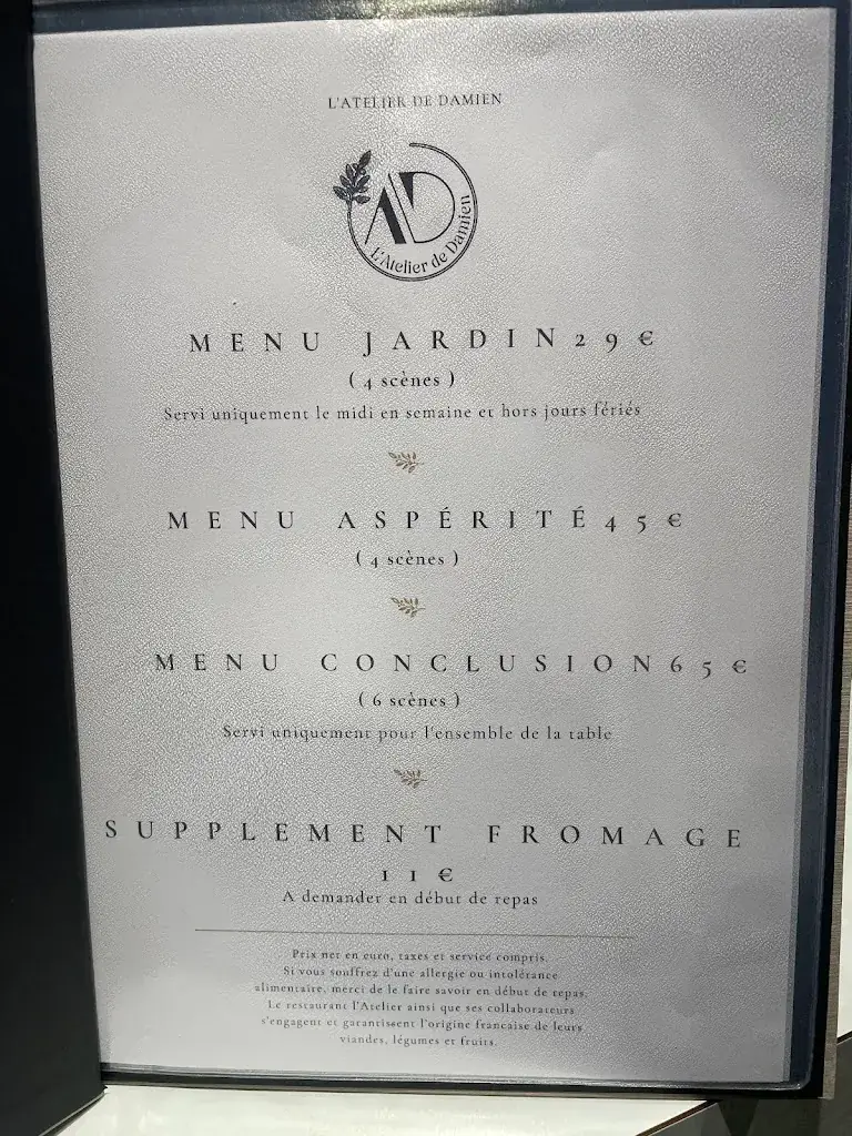 Menu_L'Atelier de Damien_Villefranche-de-Rouergue_image_4