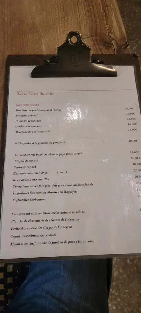 Menu_Restaurant Le Globe - Cuisine Traditionnelle - Produits Régionaux_Villefranche-de-Rouergue_image_1