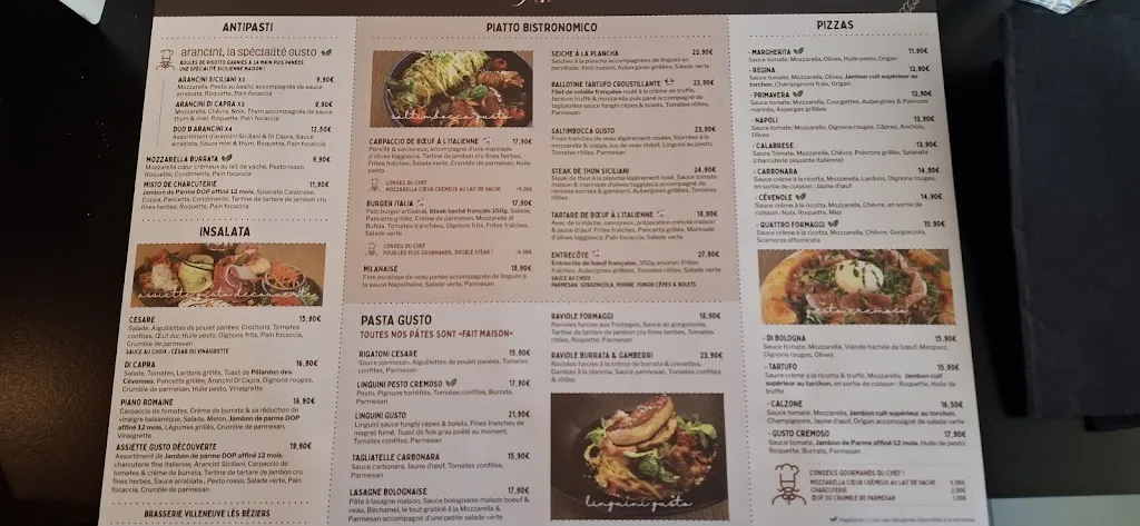 Menu_Brasserie Gusto_Villeneuve-lès-Béziers_image_4