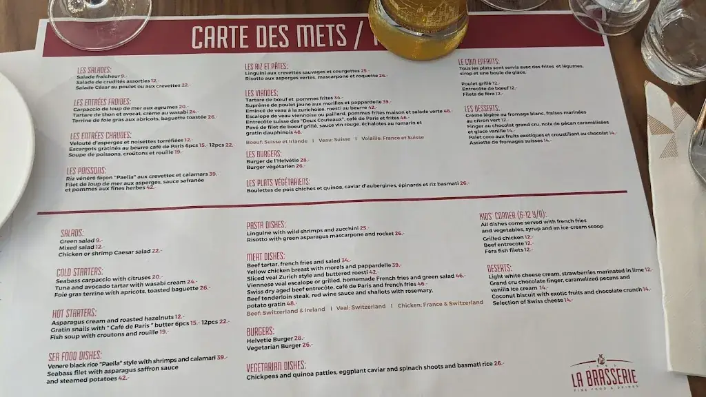 Menu_La Brasserie J5_Montreux_image_2