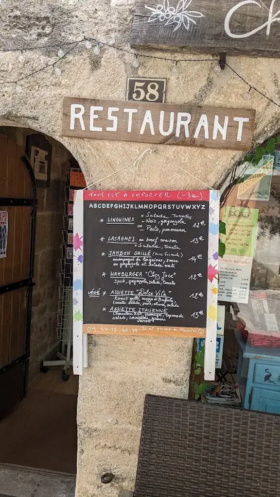 Menu_Chez joce - restaurant_Villeneuve-lès-Maguelone_image_2