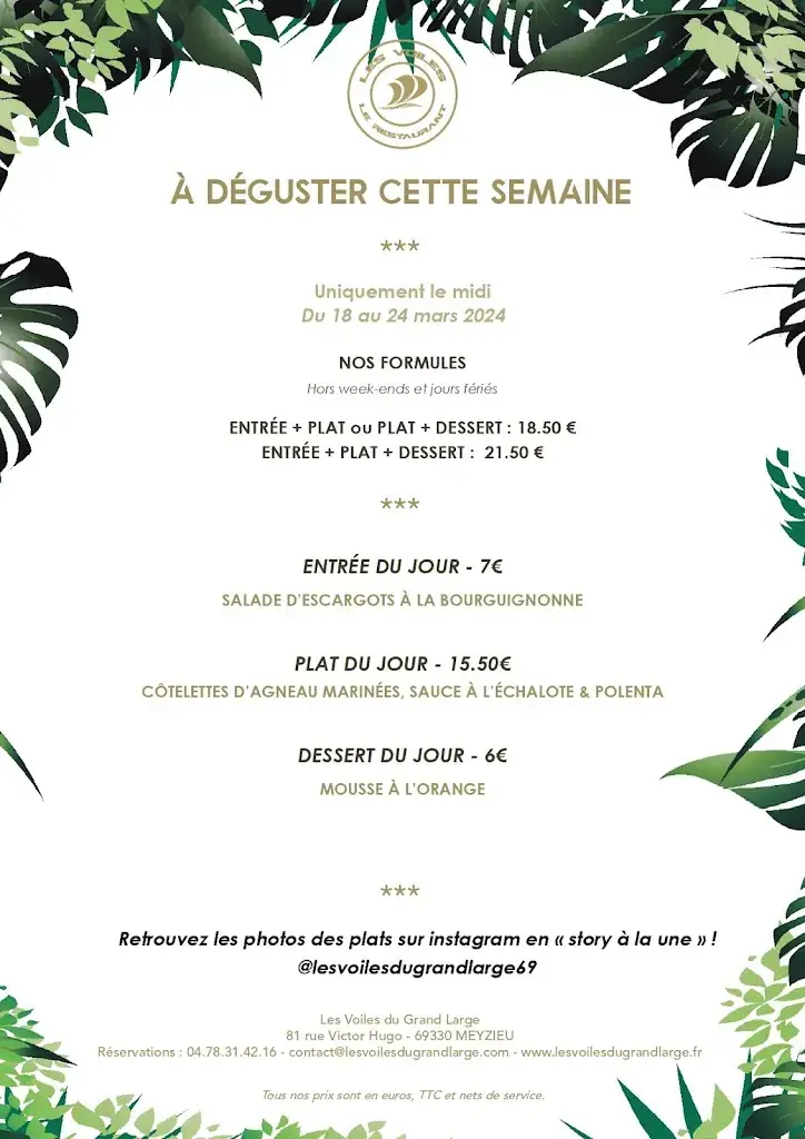 Menu_Les Voiles Du Grand Large_Meyzieu_image_1
