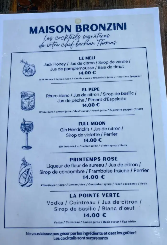 Menu_Maison Bronzini_Villeneuve-lès-Avignon_image_1