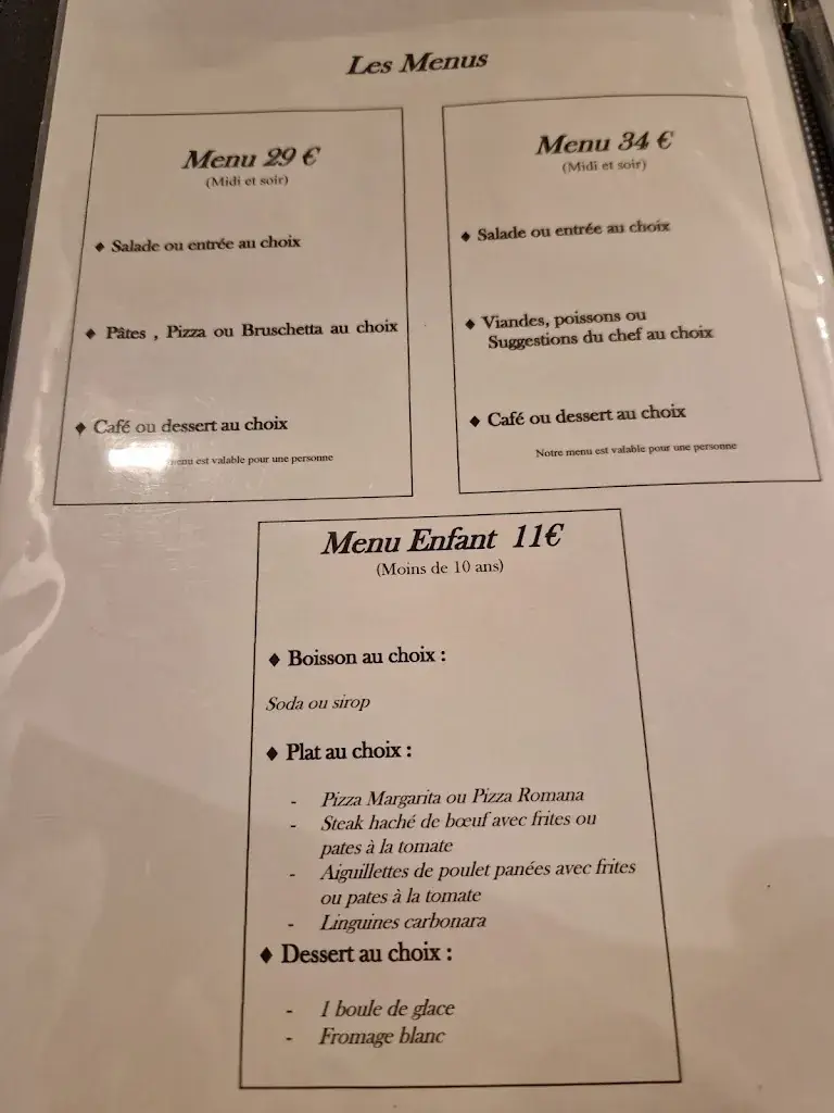 Menu_San Lorenzo Restaurant - Pizzeria_Mions_image_2