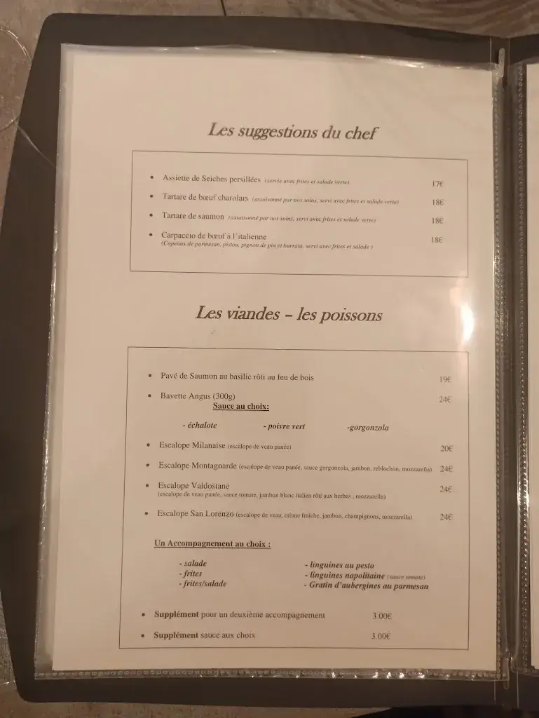 Menu_San Lorenzo Restaurant - Pizzeria_Mions_image_4