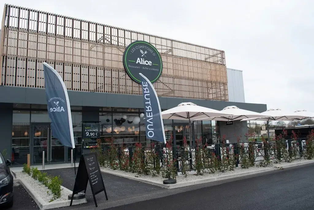 Les Comptoirs d'Alice restaurante en Saint-Berthevin