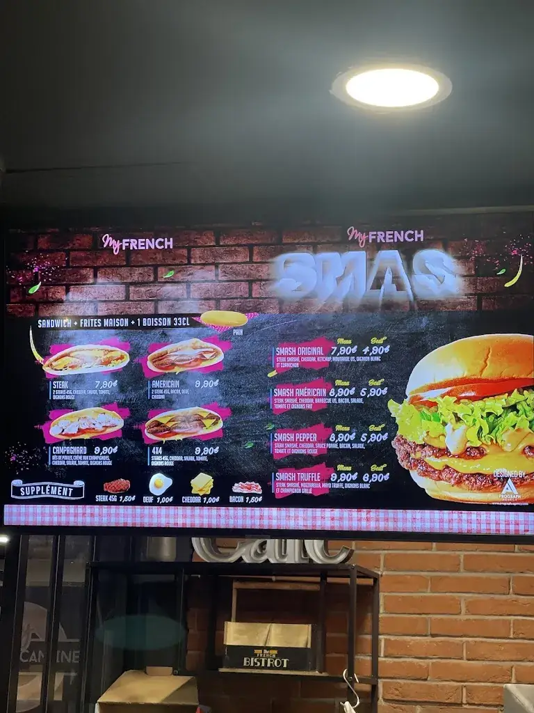 Menu_French Cantine ® - Villepinte I Restaurant autour de moi I Brasserie Halal_Villepinte_image_1