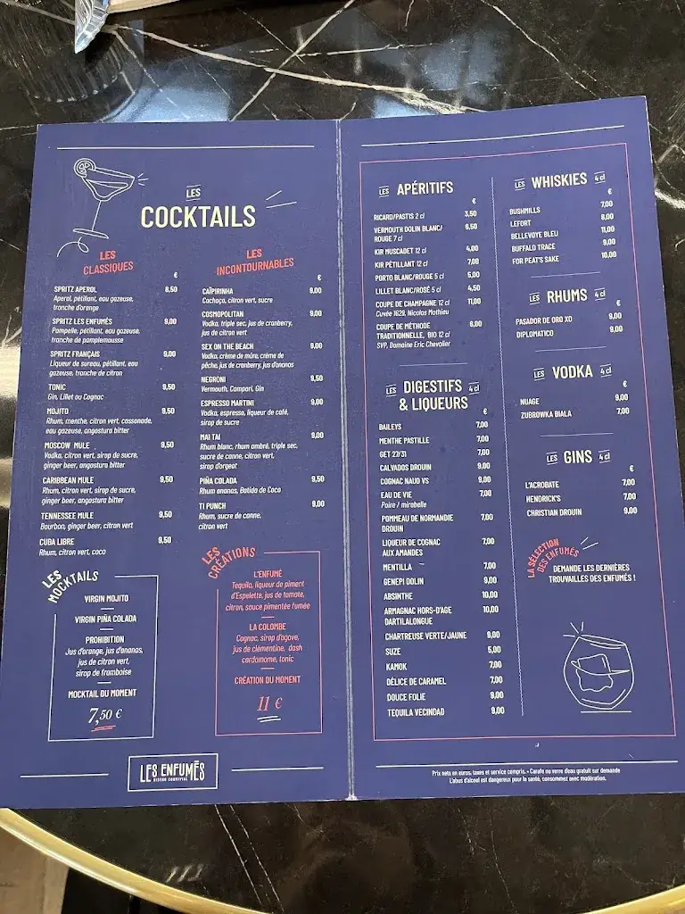 Menü_Les Enfumés_Montbert_Bild_2