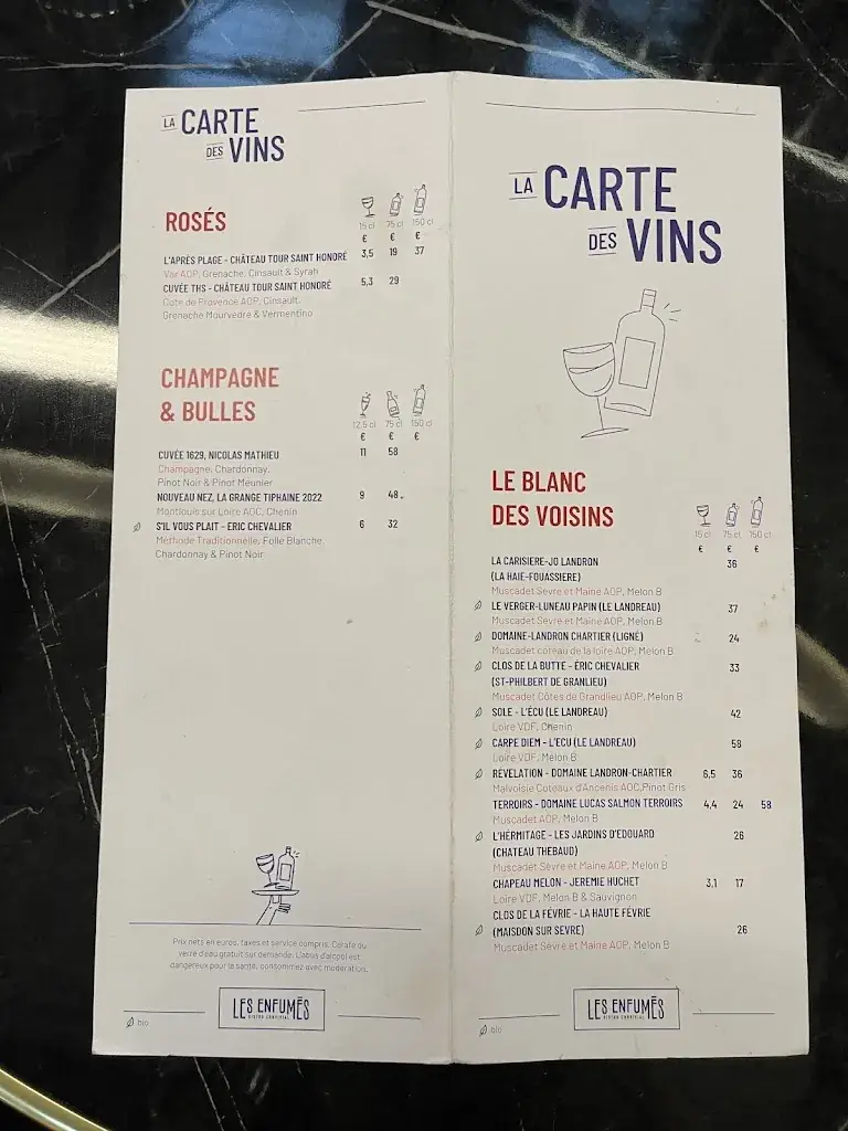 Menü_Les Enfumés_Montbert_Bild_3