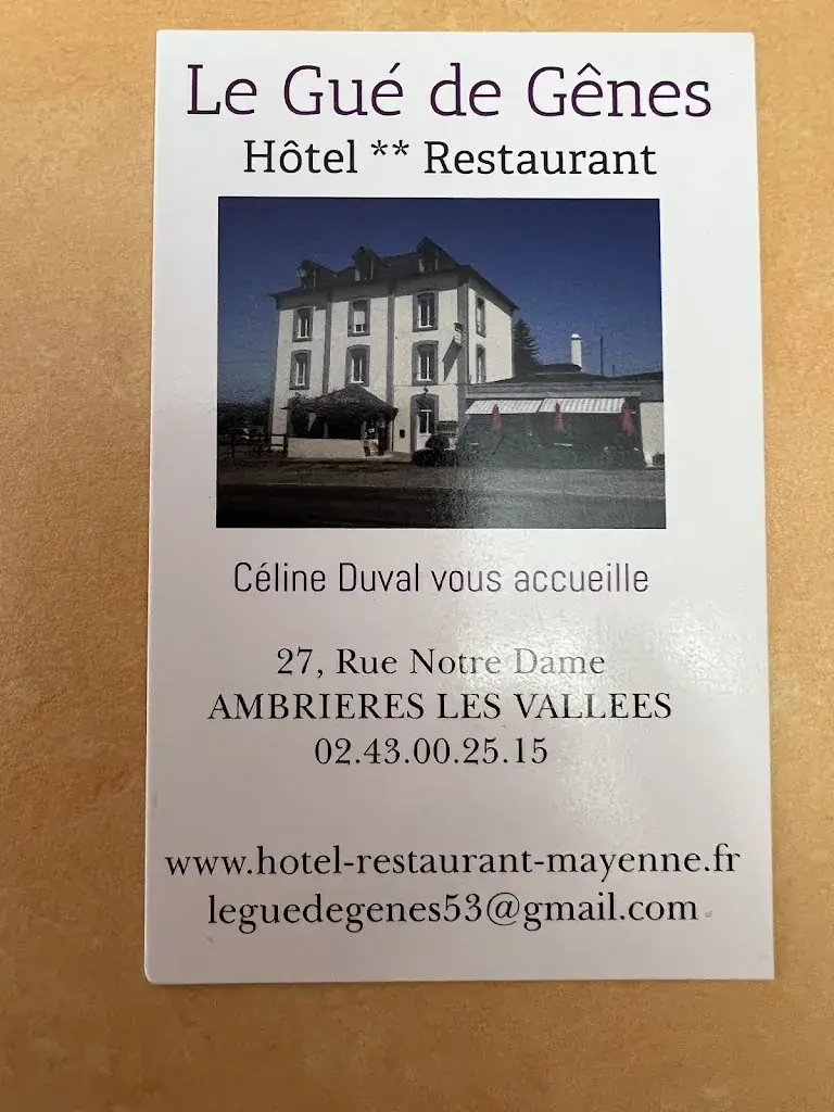 Graham Anderson_Le Gue De Genes_Ambrières-les-Vallées_review