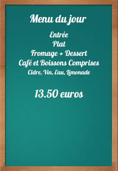 Menu_Le Moulin de Beslay_Ambrières-les-Vallées_image_1