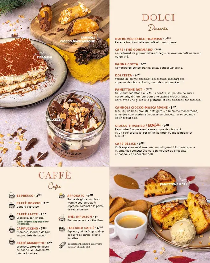 Menü_Signorizza Aizenay_Aizenay_Bild_2