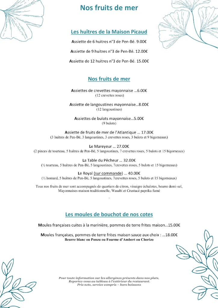 Menu_Restaurant La Table du Pêcheur d’Ancenis_Ancenis_image_2