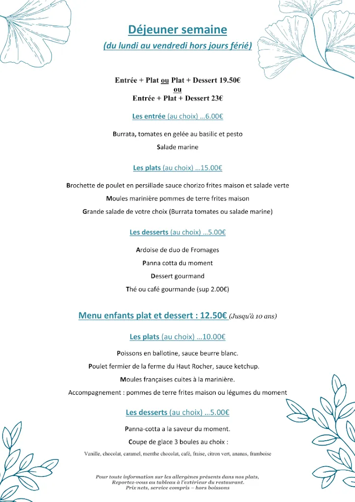 Menu_Restaurant La Table du Pêcheur d’Ancenis_Ancenis_image_3