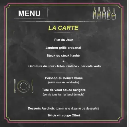 Menu_Le William's Restaurant-Bar _Ancenis-Saint-Géréon_image_1