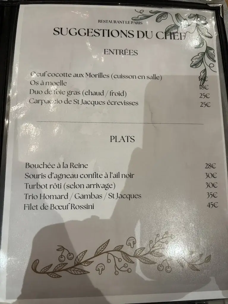 Menu_Restaurant Le Paris_Metz_image_3