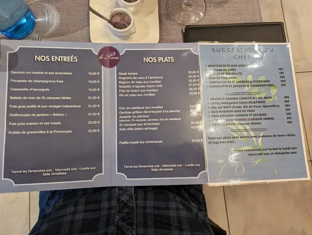 Menu_Restaurant Le Paris_Metz_image_4