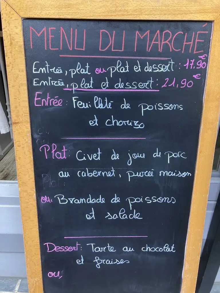 Menu_Restaurant La Ferme Angers_Angers_image_4