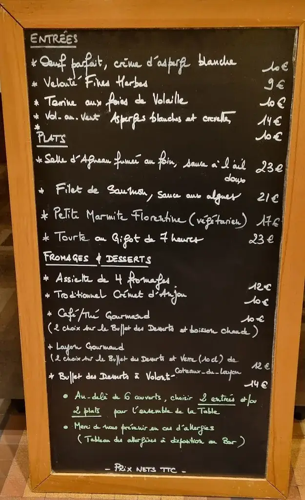 Menu_Le Relais_Angers_image_1