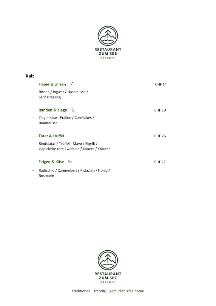 Menu_Restaurant zum See / Pension Aaron_Grächen_image_2