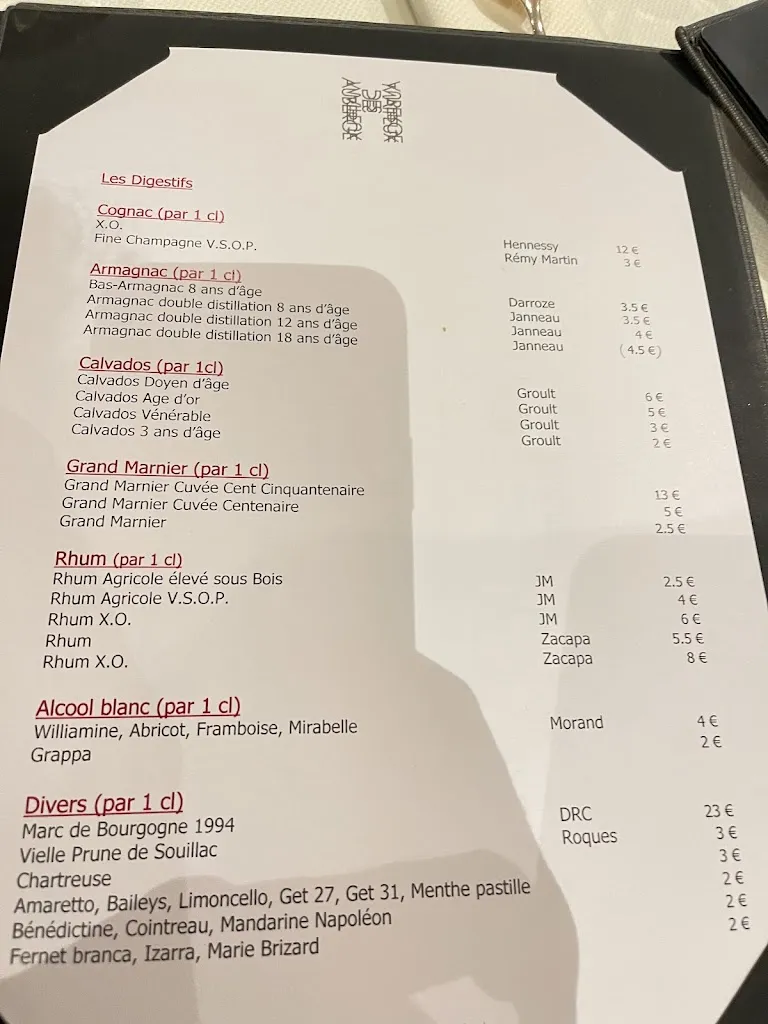 Menu_Auberge des Matfeux_Arnage_image_1