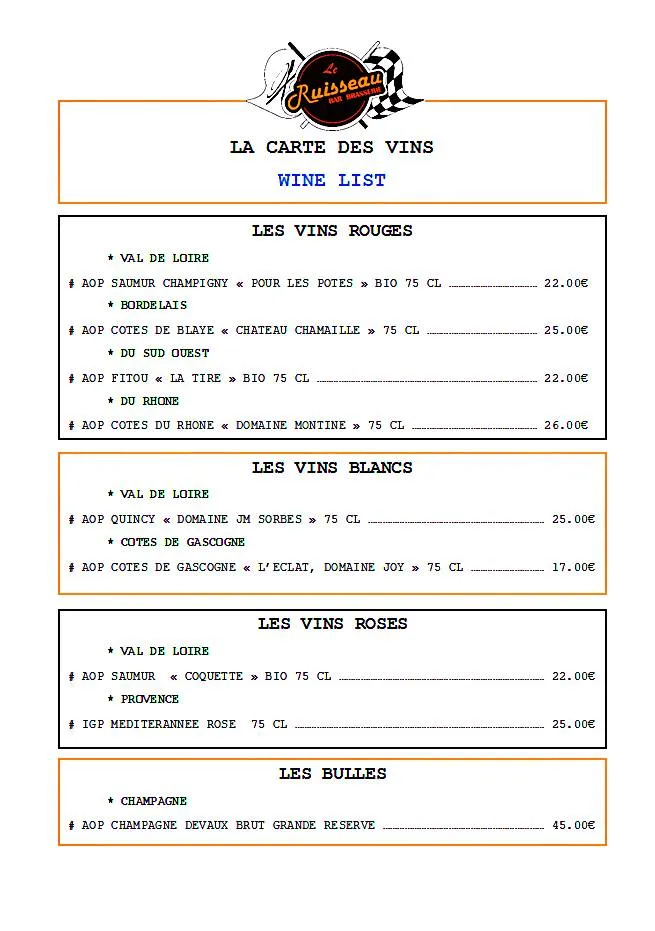 Menu_Le Ruisseau_Arnage_image_4