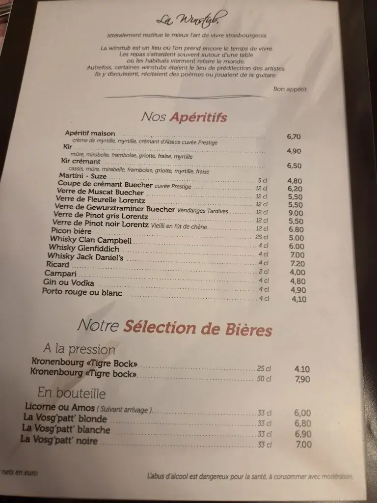 Menu_La Winstub_Metz_image_1