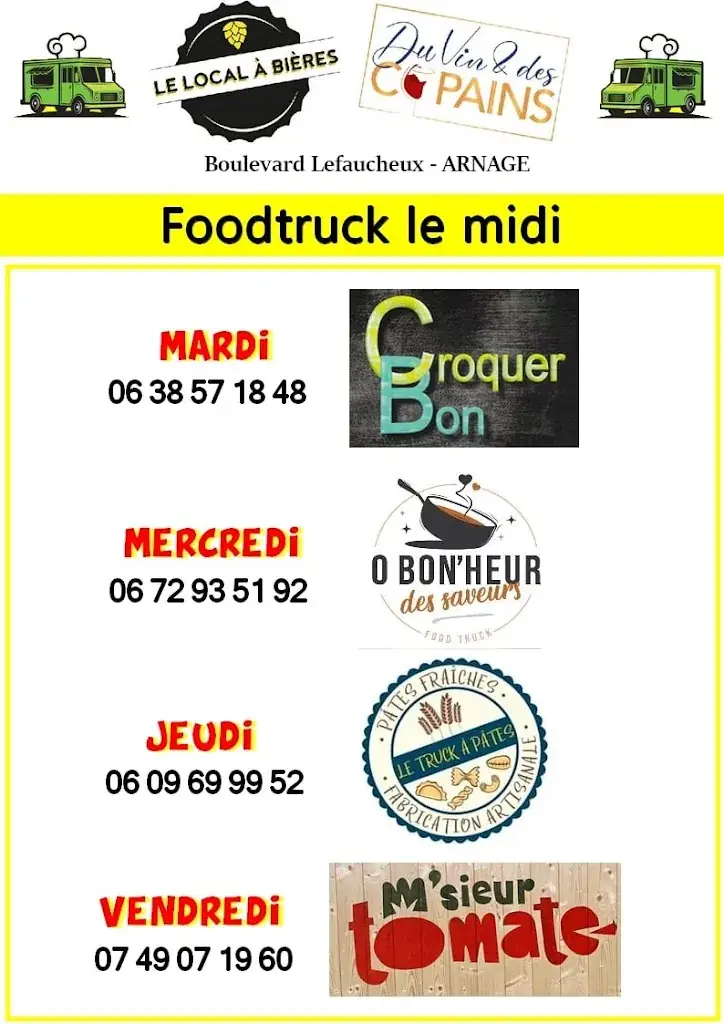 Menu_Le Local à Bières_Arnage_image_1