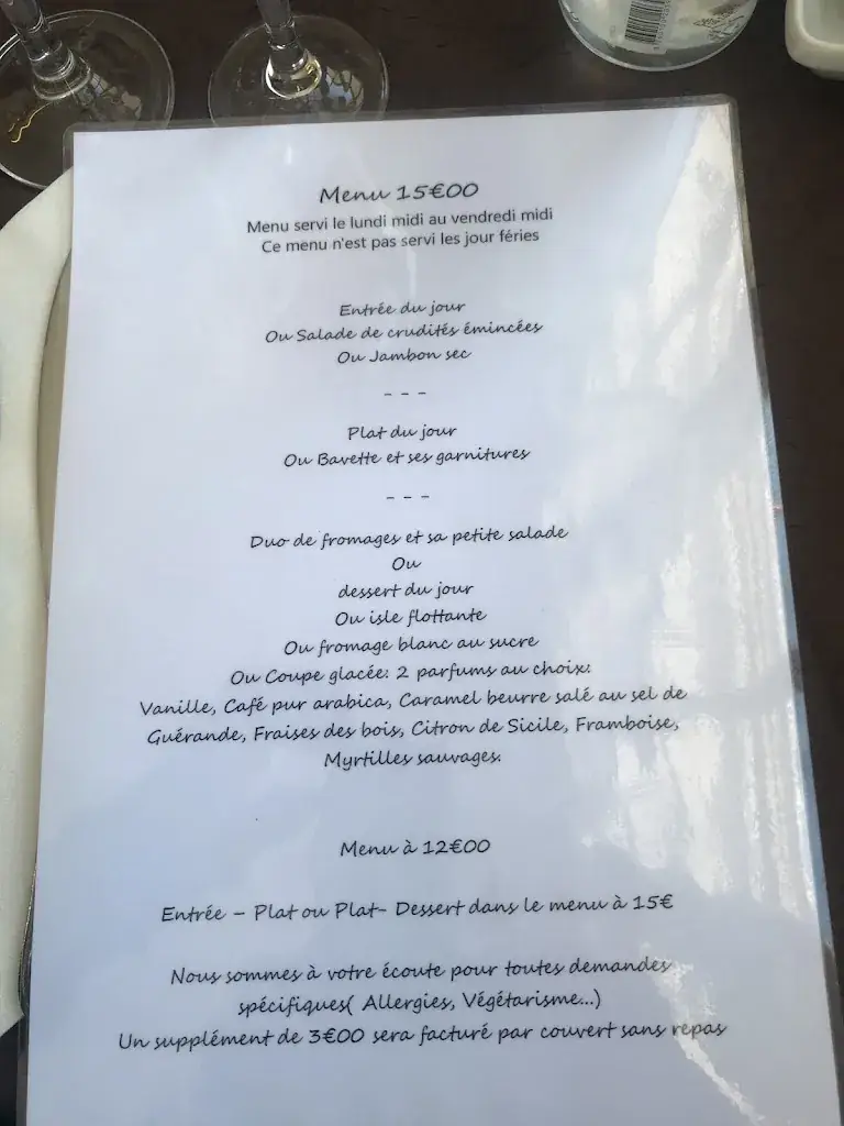 Menu_Restaurant L'Auberge des Isles_Lude_immagine_3