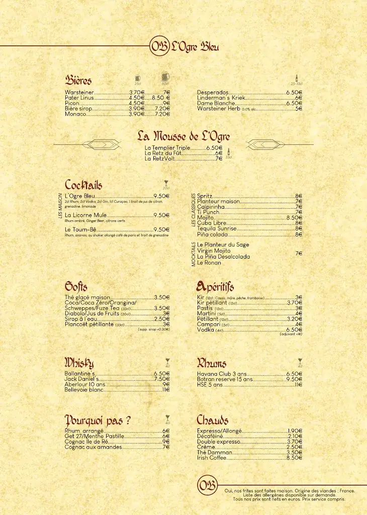 Menu_L'Ogre Bleu_Frossay_image_2