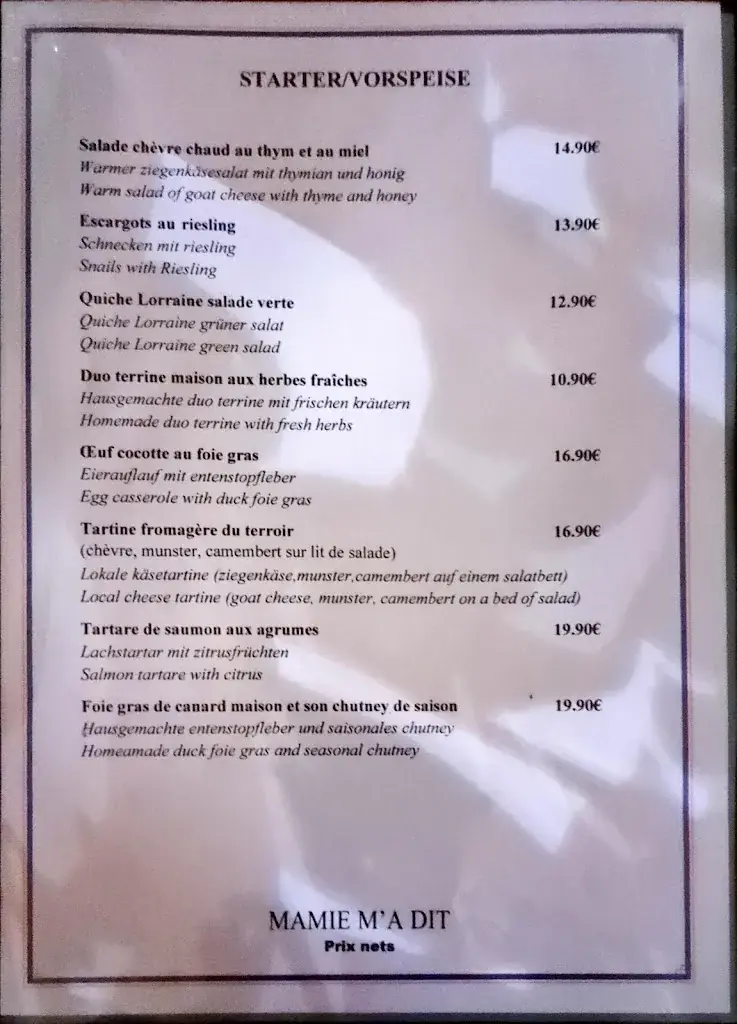 Menu_Mamie M'a Dit_Metz_image_3